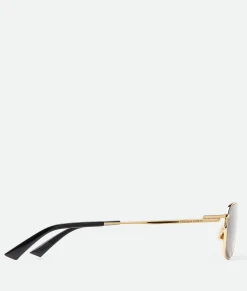Split Rectangular Sunglasses