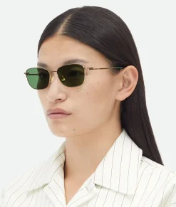 Split Rectangular Sunglasses