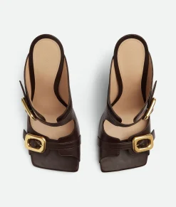 Stretch Buckle Mule Sandal
