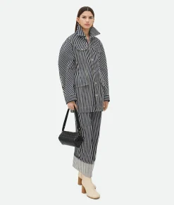 Striped Cotton Drill Jacket
