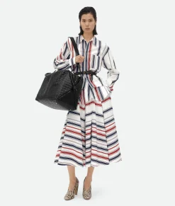 Striped Cotton Skirt