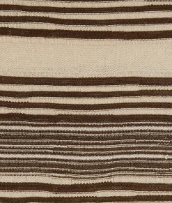 Striped Linen Polo Dress