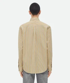 Striped Poplin Shirt