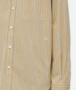 Striped Poplin Shirt