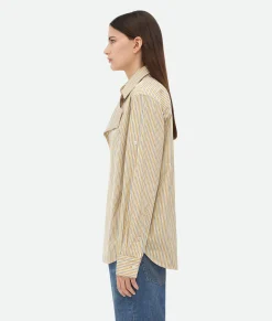 Striped Poplin Shirt