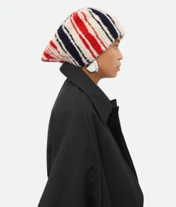 Striped Wool And Cashmere Hat