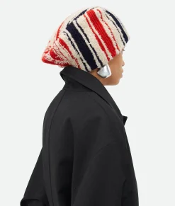 Striped Wool And Cashmere Hat