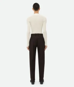 Structured Cotton Pants