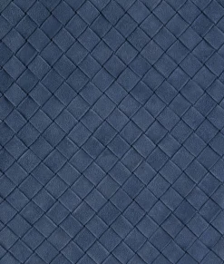 Suede Intrecciato Leather Trousers