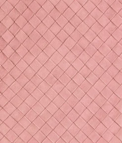 Suede Intrecciato Leather Trousers