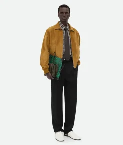 Suede Leather Blouson