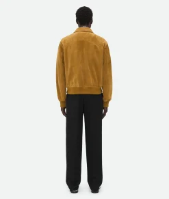 Suede Leather Blouson