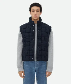 Tech Nylon Intrecciato Gilet