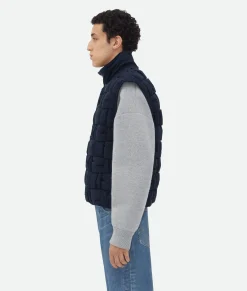 Tech Nylon Intrecciato Gilet