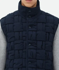 Tech Nylon Intrecciato Gilet