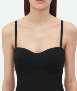 Textured Nylon Bustier Body