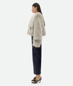 Toscana Shearling Cropped Blouson