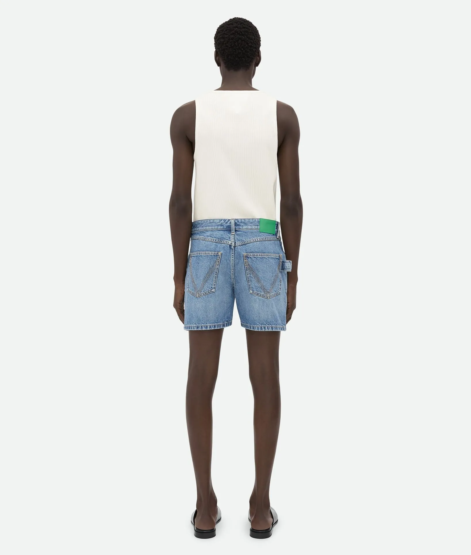 Vintage Indigo Denim Shorts