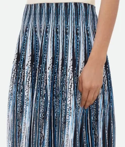 Viscose Jacquard Skirt