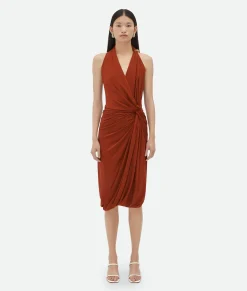 Viscose Jersey Midi Dress