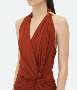 Viscose Jersey Midi Dress