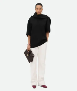 Wool Crepe Top