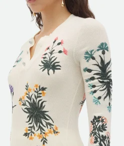 Wool Flowers Top