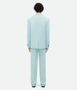 Wool Grain De Poudre Jacket