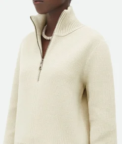Wool Zippered Jumper